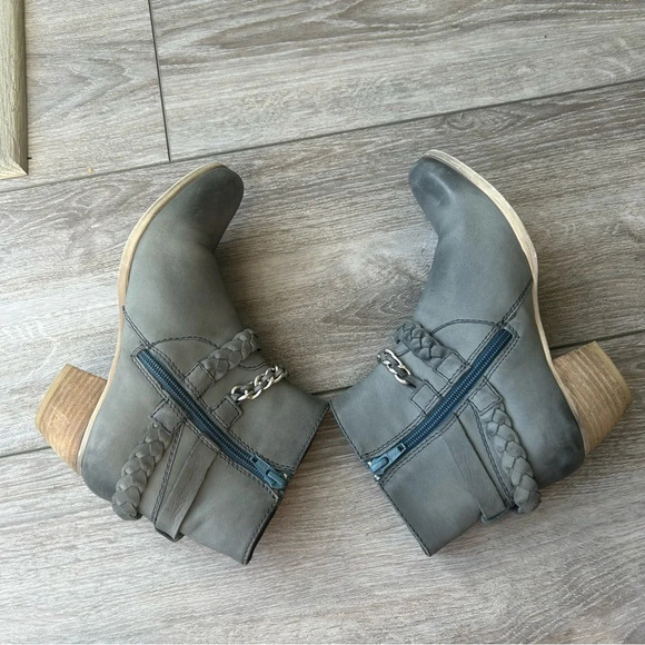 Arnold  Churgin Handmade Nubuck Leather Ankle Chelsea Boots - Picture 7 of 12